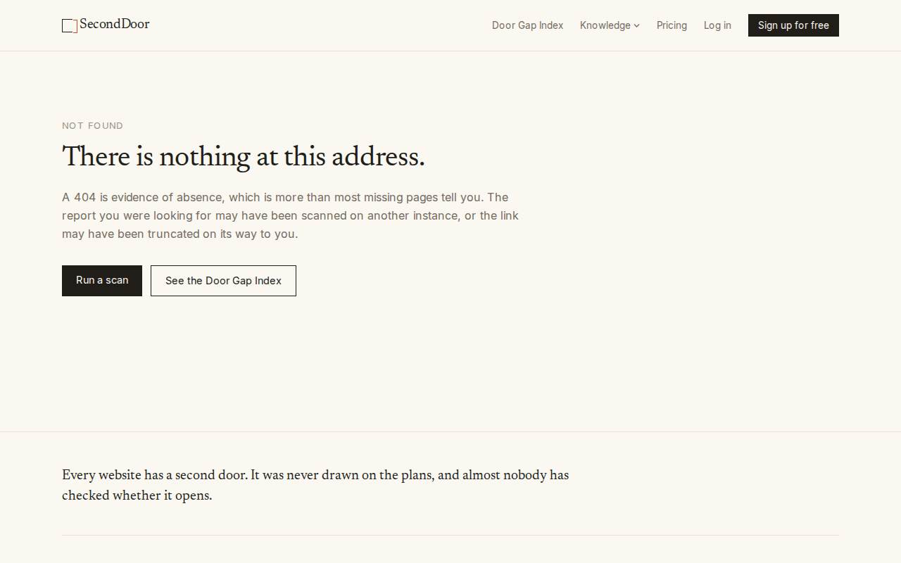 Page captured at /docs
